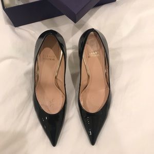 Stuart Weitzman patent leather pumps